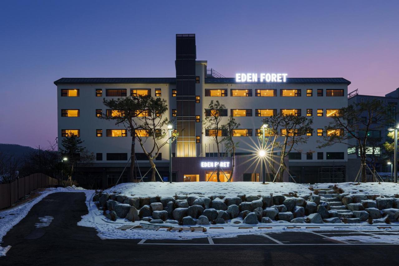 Eden Foret Hotel Chungju Exterior foto